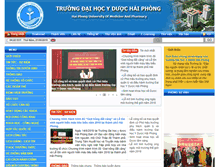 Tablet Screenshot of hpmu.edu.vn